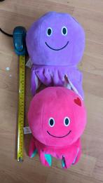 2 grote omkeerbare octopus knuffels, Ophalen of Verzenden, Nieuw, Overige typen