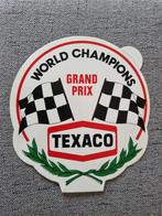 Sticker Texaco World Champions / Grand Prix, Ophalen of Verzenden, Zo goed als nieuw, Merk