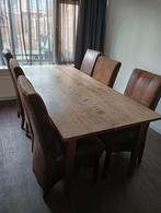 Eetkamerset, Huis en Inrichting, Complete eetkamers, Ophalen, Gebruikt, 4 tot 6 stoelen