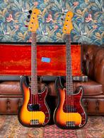 2 x 1966 Fender P-Bass, Ophalen of Verzenden, Gebruikt