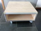 2 x Bijzettafel, salontafel, nachtkastje, tafel op wielen, Huis en Inrichting, Tafels | Bijzettafels, Ophalen, Minder dan 45 cm