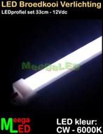 LED Verlichting SET 33cm voor Kweekkooi Vogelkooi Voliere, Ophalen of Verzenden, Nieuw, Aluminium, Broedkooi of Kweekkooi