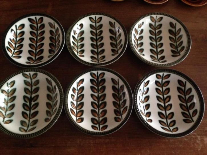 Boch Rambouillet 6 soepborden vintage, Huis en Inrichting, Keuken | Servies, Gebruikt, Bord(en), Overige stijlen, Porselein, Ophalen