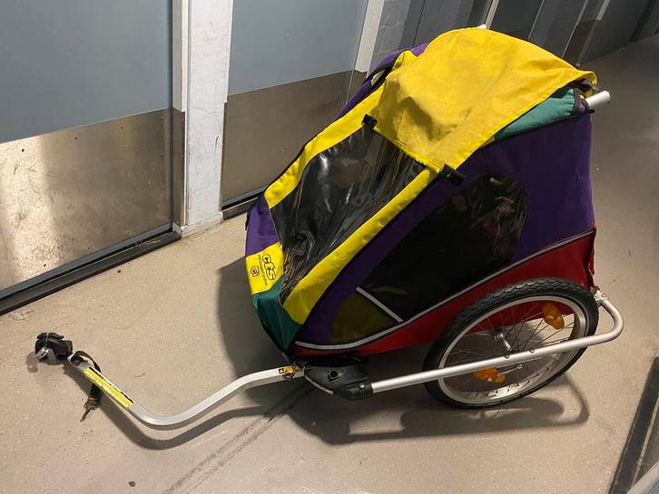 Chariot CTS fietskar, Fietsen en Brommers, Fietsaccessoires | Aanhangers en Karren, Gebruikt, Kinderkar, Ophalen