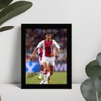 Zlatan Ibrahimovic gedrukte handtekening ingelijst Ajax, Verzamelen, Sportartikelen en Voetbal, Ophalen of Verzenden, Ajax