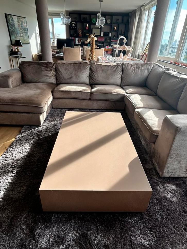 Eric Kuster Salontafel - Bloktafel, Huis en Inrichting, Tafels | Salontafels, Gebruikt, Minder dan 50 cm, 50 tot 100 cm, 100 tot 150 cm