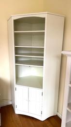 Witte Houten Boekenkast (184x108x64 cm), Ophalen, Gebruikt, 100 tot 150 cm, 150 tot 200 cm
