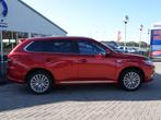 Mitsubishi Outlander 2.4 PHEV Instyle LEER | DAKJE | ECC | A, Auto's, Automaat, Zwart, 4 cilinders, 1865 kg