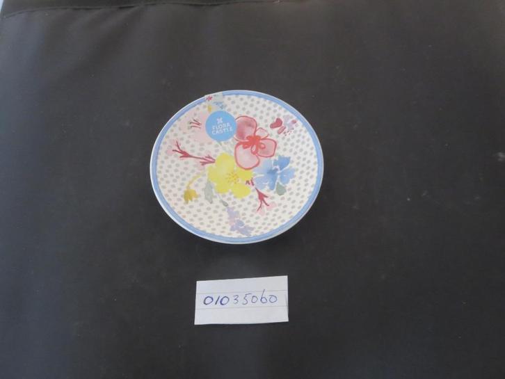 Petit Four bordjes Phoebe Flora Castle servies, Huis en Inrichting, Keuken | Servies, Nieuw, Overige typen, Overige stijlen, Overige materialen