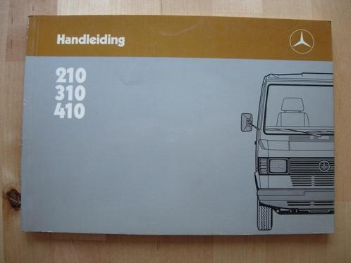Mercedes 210 310 410 Instructieboek 1987 Handleiding, Auto diversen, Handleidingen en Instructieboekjes, Ophalen