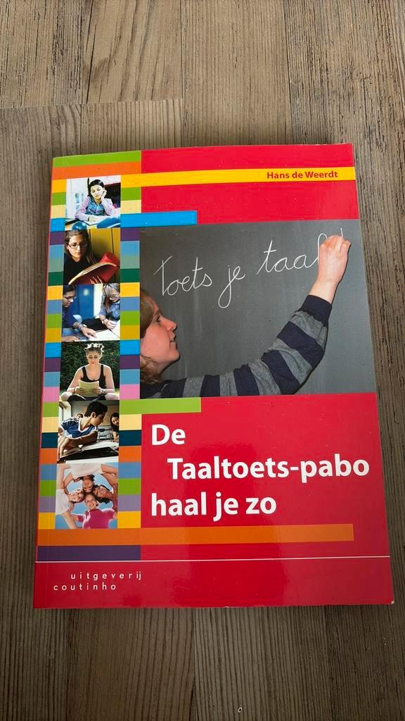 H. de Weerdt - De Taaltoets-pabo haal je zo, Boeken, Studieboeken en Cursussen, Zo goed als nieuw, Ophalen of Verzenden