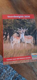 Voordeelgids 2026 nationale postcodeloterij GRATIS VERZENDEN, Ophalen of Verzenden, Europa, Reisgids of -boek, Overige merken