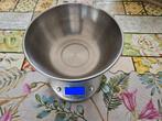 Prof Cook keuken weegschaal met schaal, Witgoed en Apparatuur, Weegschalen, Ophalen of Verzenden, Zo goed als nieuw, Keukenweegschaal