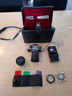 Pentax ME Super Spiegelreflex Camera Set, Ophalen of Verzenden, Zo goed als nieuw, Spiegelreflex, Pentax