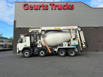 Volvo FM 410 8X4 + STETTER 9 M3 MIXER/MISCHER + THEAM 15 M T beschikbaar voor biedingen