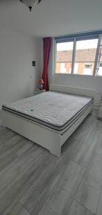 Mooi tweepersoonsbed ikea + matras 1.60×200, Huis en Inrichting, Slaapkamer | Bedden, Ophalen, Gebruikt, Tweepersoons, 200 cm
