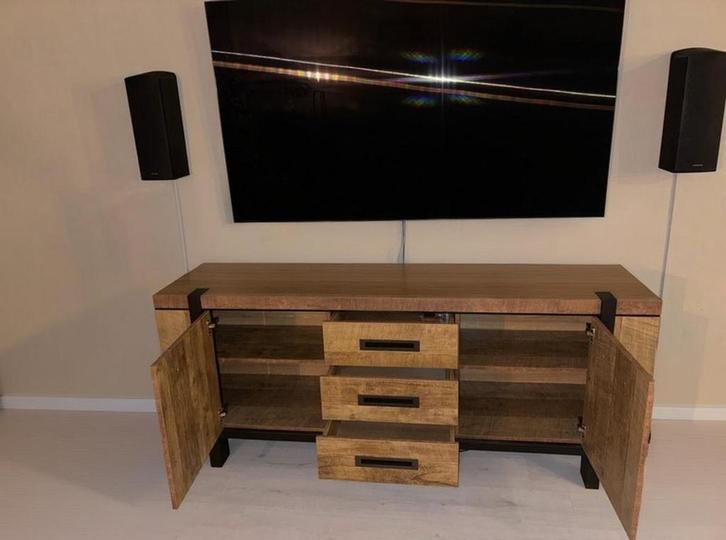 Ruim Haco Dressoir Old Teak - Binck/Borneo Serie, Huis en Inrichting, Kasten | Dressoirs, Gebruikt, 150 tot 200 cm, 25 tot 50 cm