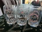 6 kerstglazen met leuke print, Huis en Inrichting, Keuken | Servies, Ophalen, Glas of Glazen, Nieuw, Glas