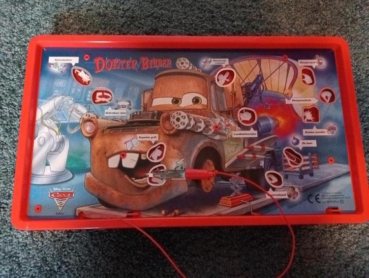 Leuk dokter bibberspel van Cars!, Kinderen en Baby's, Speelgoed | Overig, Gebruikt, Jongen of Meisje, Ophalen of Verzenden