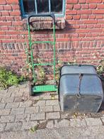 Handgrasmaaier met opvangbak, Tuin en Terras, Grasmaaiers, Gebruikt, Handgrasmaaier, Minder dan 30 cm, Ophalen of Verzenden