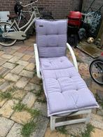 Lekkere ligstoel voor de tuin, Tuin en Terras, Tuinstoelen, Ophalen, Gebruikt