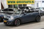MINI Cabrio 1.6 John Cooper Works Airco, Cruise control, Nav, Auto's, Mini, Voorwielaandrijving, Euro 5, Gebruikt, Zwart