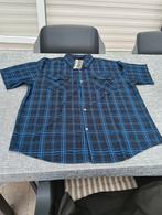 Heren Bouse Blauw Ruit 4XL Nieuw valt als 3XL, Kleding | Heren, Ophalen of Verzenden, Nieuw, Blauw, Overige halswijdtes