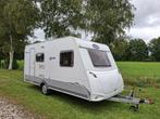 Caravelair Antarès Luxe 426 (2009) met stapelbed en vast bed, Caravans en Kamperen, Luifel, 75 kg, Treinzit, Particulier