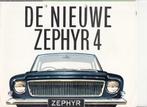 Ford Zephyr 4 autofolder uit 1963, Gelezen, Ford, Verzenden