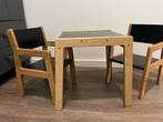 Kindertafel met 2 stoeltjes, Kinderen en Baby's, Kinderkamer | Tafels en Stoelen, Ophalen, Gebruikt, Tafel(s) en Stoel(en)