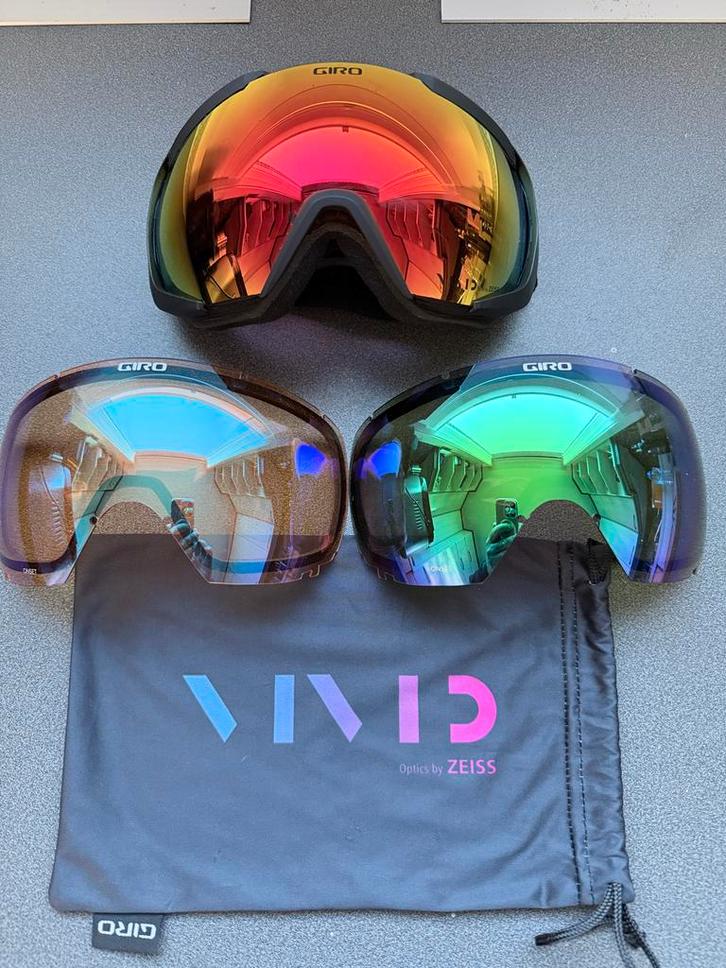 Giro Onset Ski/Snowboard Bril, Sport en Fitness, Skiën en Langlaufen, Zo goed als nieuw, Overige typen, Skiën, Overige merken