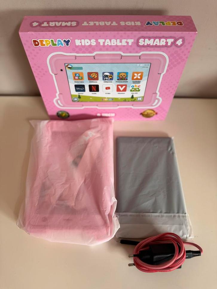 NIEUW! Deplay Kids Tablet Smart 4 8inch Roze, Computers en Software, Android Tablets, Nieuw, Wi-Fi, 8 inch, 16 GB, Usb-aansluiting