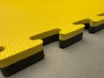 Tatami vechtsport vloer matten 1000x1000x26 geel zwart, Ophalen of Verzenden, Nieuw