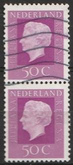 Nederland NVPH 945 paar gestempeld, Postzegels en Munten, Verzenden, Na 1940, Gestempeld