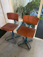 Vintage stoelen staal, Ophalen, Zo goed als nieuw