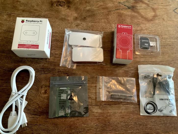 Raspberry Pi Zero 2 W Starter Kit + Pi HQ Camera - 12.3MP, Hobby en Vrije tijd, Elektronica-componenten, Nieuw, Ophalen of Verzenden