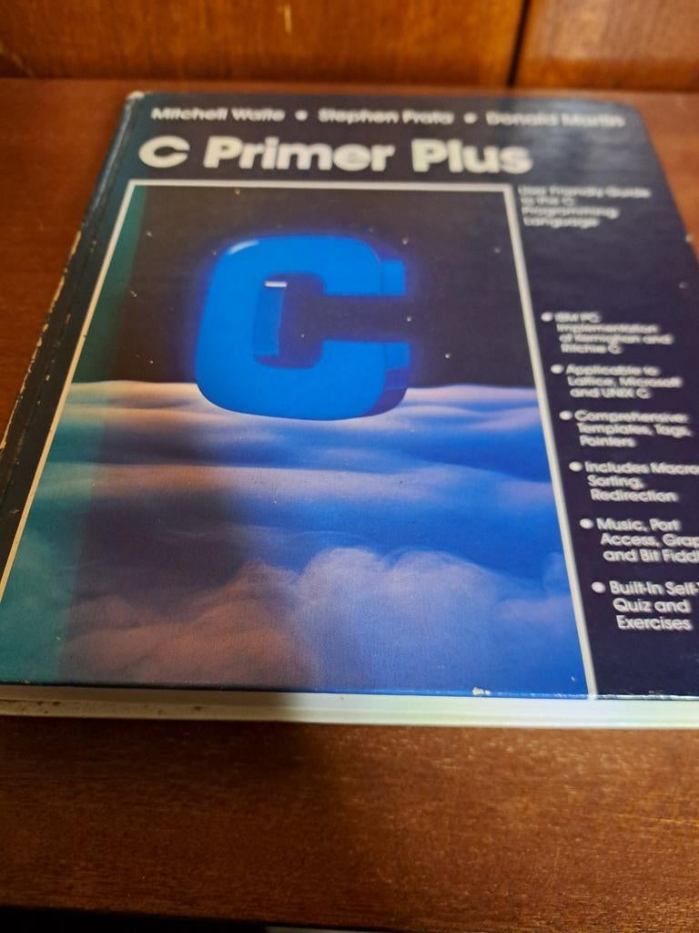 C primer plus programmeren vintage computer, Ophalen of Verzenden, Gelezen, Overige onderwerpen