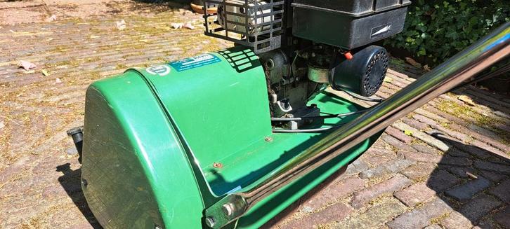 Masport Olympic 400 Twin Drive Kooimesmaaier, Tuin en Terras, Grasmaaiers, Gebruikt, Benzine-grasmaaier, 40 t/m 49 cm, Kooimesmaaier