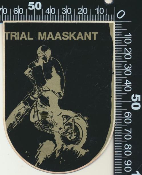 Sticker: Trial Maaskant, Verzamelen, Stickers, Zo goed als nieuw, Auto of Motor, Verzenden