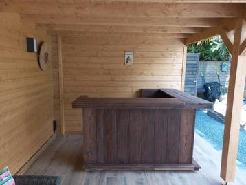 Borrel / tappas bar tuinbar steigerhout douglas buitenbar
 beschikbaar voor biedingen