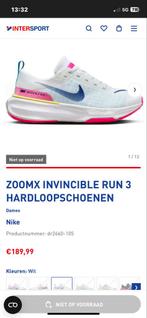 Hardloopschoenen - Nike ZoomX Invincible Run 3 - maat 44, Ophalen of Verzenden, Zo goed als nieuw, Wit