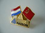 Avery Dennison zeer oude Fasson pin, Verzamelen, Merken en Reclamevoorwerpen, Ophalen of Verzenden, Gebruikt