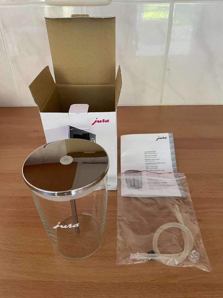 Jura melkcontainer / melkhouder, Witgoed en Apparatuur, Koffiemachine-accessoires, Zo goed als nieuw, Ophalen of Verzenden