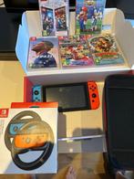 Nintendo switch, Spelcomputers en Games, Ophalen, Met games, Met 2 controllers, Zo goed als nieuw