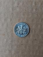 Usa dime 1964 zilver, Postzegels en Munten, Munten | Amerika, Ophalen of Verzenden, Noord-Amerika, Zilver
