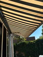 Zonnescherm met handbediening, Tuin en Terras, Ophalen, Gebruikt, 450 cm of meer, 150 tot 300 cm