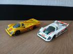 2 corgi jaren 80, jaguar xjr9 en porsche 956., Hobby en Vrije tijd, Modelauto's | 1:43, Ophalen of Verzenden, Gebruikt, Auto, Corgi
