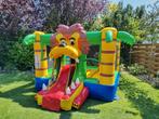 Springkussen te huur mini bounce leeuw met glijbaan, Hobby en Vrije tijd, Feestartikelen | Verhuur, Ophalen, Gebruikt, Verjaardag
