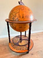 Barglobe, Huis en Inrichting, Woonaccessoires | Wereldbollen, Ophalen, Zo goed als nieuw