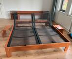 Auping Auronde 180 x 200, Huis en Inrichting, Slaapkamer | Bedden, Ophalen, Bruin, Tweepersoons, 180 cm